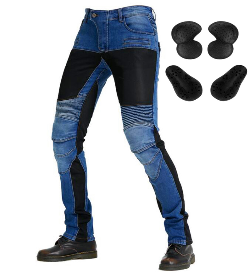 Motorcycle Wearing Gear - Motosiklet pantolonu Moto jean 4 koruyucu