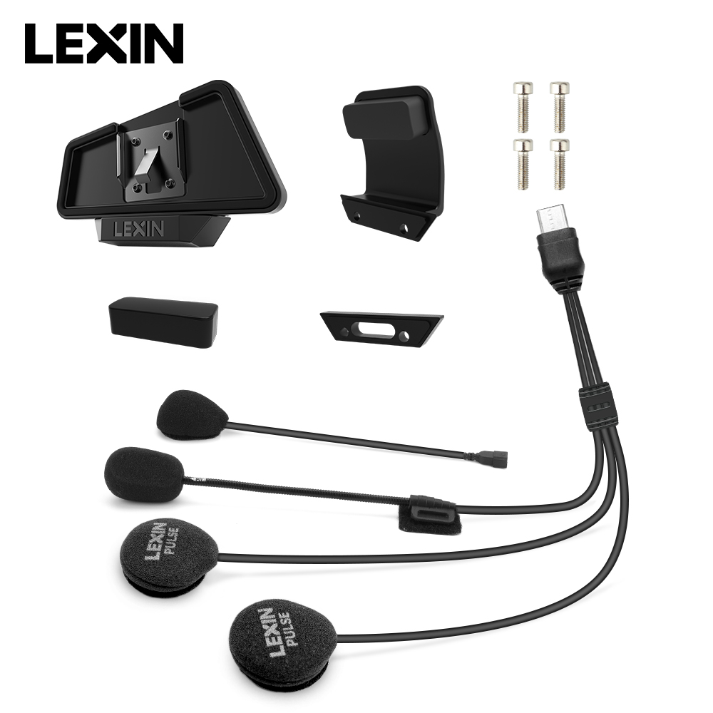 Intercom Headset Helmet - LEXIN-MeshCom Mesh Intercom 40MM Kulaklık ve