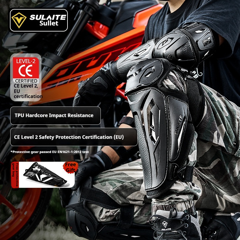 Motorcycle Gear Full Set - SULAITE Motosiklet Dizlik ve Dirseklik Seti