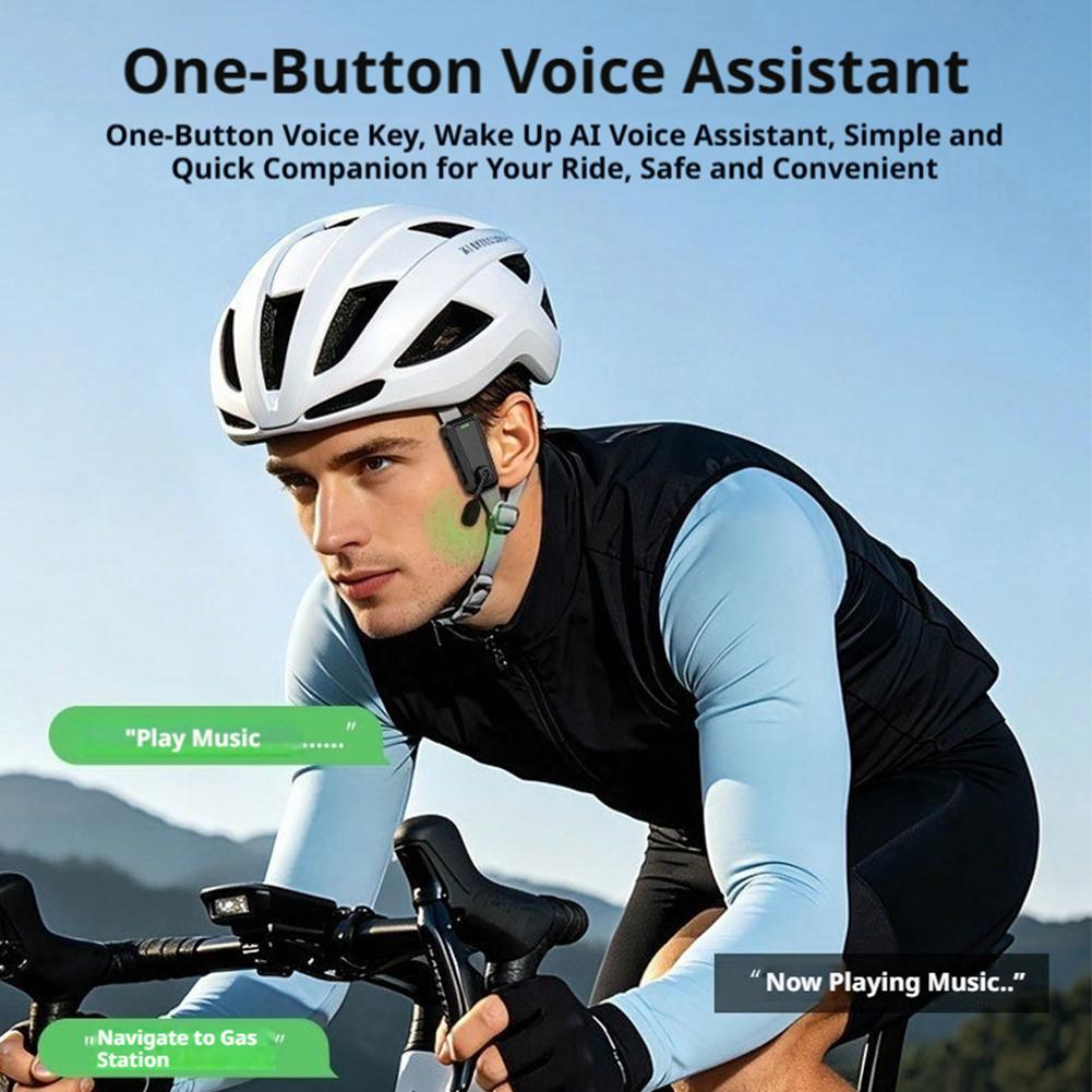 Intercom Headset Helmet - 2 adet kablosuz BT kask interkom