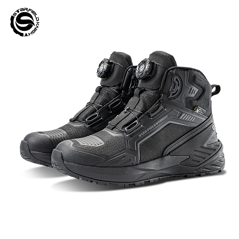 Motorcycle Gear Slipping - SFK Siyah Motosiklet Koruyucu Botlar Nefes