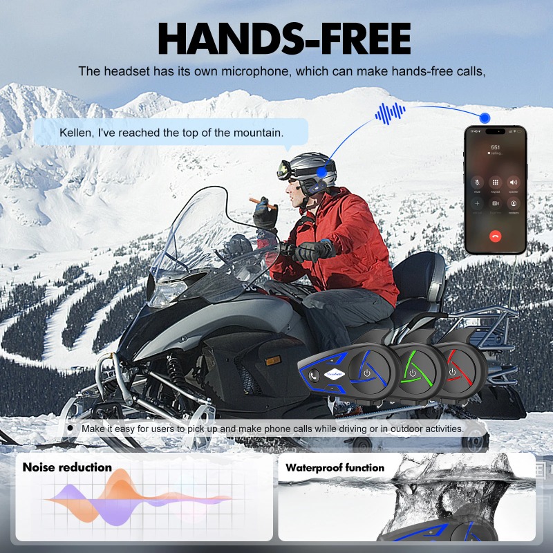 2026 Yeni Houtonsen S3 RGB Üç  - Intercom Headset Helmet incelemesi ve fiyatı