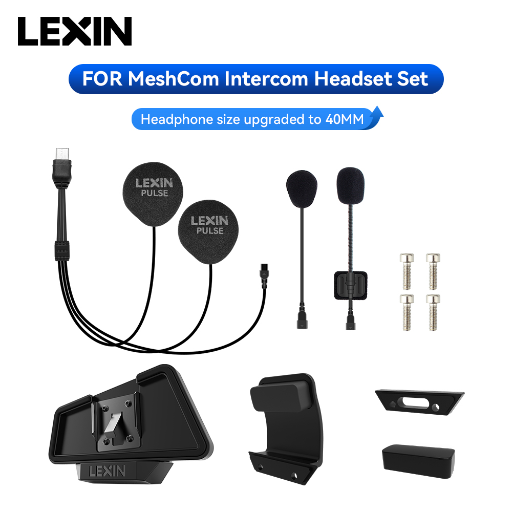 LEXIN-MeshCom Mesh Intercom 40 - Intercom Headset Helmet incelemesi ve fiyatı
