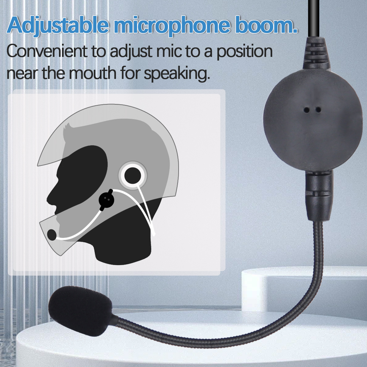 ABBREE Motosiklet Kask Kulaklı - Intercom Headset Helmet incelemesi ve fiyatı